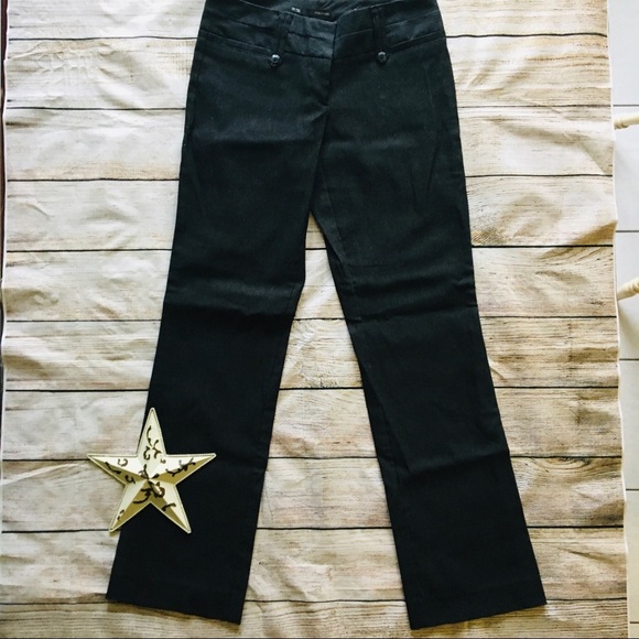 Maurice Charcoal Dress Pants size 1/2R, 16” Waist - A-18 - Picture 1 of 3